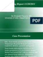 Newborn Respiratory Distress 11.28.2011