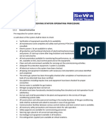 Gas Receiving Station Operating Procedure