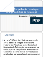 Codgo de Ética Do Psicologo