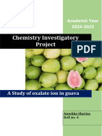 Chemistry Investigatory