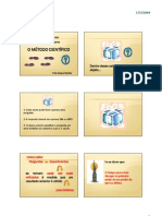 Microsoft PowerPoint - O MÉTODO CIENTÍFICO - 1 ENV 1 AULAS ATUALIZADAS