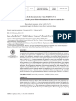 Enzimas de La Biosíntesis Del Virus Sars-Cov-2 Como Dianas Potenciales para El Descubrimiento de Nuevos Antivirales