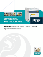 ESTUN Robot S1E Control Cabinet Operation Instructions E-0701EN-02