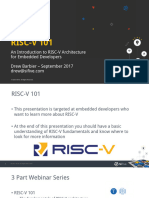 SiFive - RISCV 101