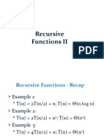 2b Recursive Functions II