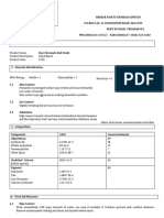 Berger Zinc Chromate Red Oxide Msds - T&T - 9259