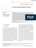 Ethical Considerations of Gene Editing and Genetic Selection