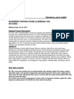 Technical Data Sheet Nc100 Cleaner