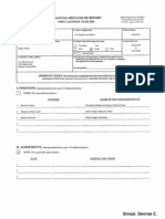 George Z Singal Financial Disclosure Report For 2010