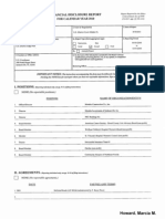 Marcia M Howard Financial Disclosure Report For 2010