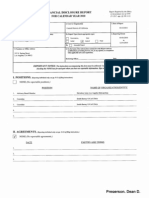 Dean D Pregerson Financial Disclosure Report For 2010