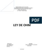 La Ley de Ohm