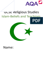 Islam Beliefs Work Book