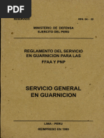 Rfa 04-32 Servicio General en Guarnicion 1999