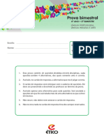 Sistema Ético - EF I - Linguagens - 4º Ano - Caderno 2 - 2024