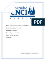 Actividad 1 Analisis Económicos, Político y Social de México