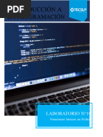 Laboratorio10 Funciones en Python