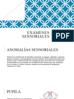 Exámenes Sensoriales