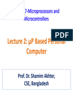 CSE3117-Lecture 2-Microprocessor Based PC