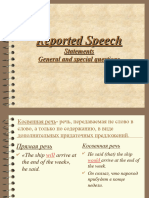 Reported Speech