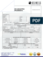 Ficha de Cadastro de Recepicionistas 2024