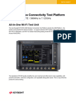 E7515W UXM Wireless Connectivity Test Platform