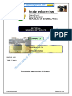 Geog Grade 12 NSC November 2021 P1 and Memo