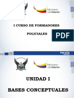 Andragogía Pedagogia I Curso de Formadores Policiales