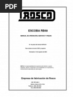 Manual Barredora ROSCO RB48