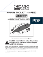 Rotary Tool Kit - 4 Speed: Model