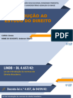 IED - LINDB - Apresentação