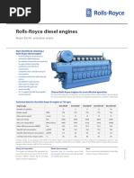 Motor Diesel BergenB32 Propulsor