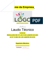 Laudo Técnico - Ar Condicionado