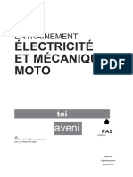 Manuel de Mécanique Et D'électricité de Moto