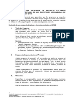 Plantilla de Propuesta de Proyecto Utilizando HGDG