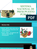 Sistema Nacional de Presupuesto