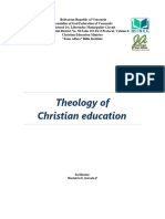 Theology of Christian Education