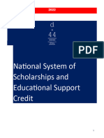 VF-Report 0 National System of Scholarships and Educational Support Credit 2-2-22