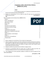 Electrónica Básica (BBEE103/BBEE203) - Banco de Preguntas - VTU