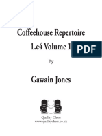 Coffeehouse Repertoire 1.e4 Volume 1 Gawain Jones: Quality Chess WWW - Qualitychess.co - Uk