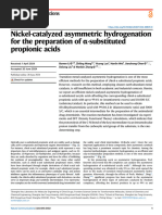 Li 等 - 2024 - Nickel-catalyzed Asymmetric Hydrogenation for the