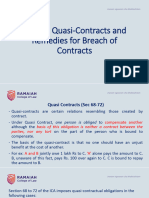 Unit IV-Quasi Contract