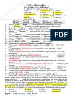 E8 - U3 - Further Practice KEY