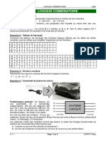 Dm5 Logique Combinatoire: Exercice 1