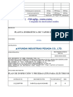 Plan de Prueba de Inspección para Electricidad