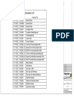 ST Drawing List: National Center For Engineering Consoltancy