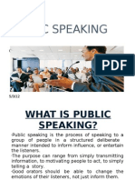 Public Speaking