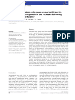 2011 - Mok - Spermatogonial Stem Cells Alone Are Not Sufficient To Re Initiate Spermatogenesis in The