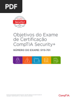 CompTIA Security+ SY0-701 Exam Objectives (5.0) - PT-BR