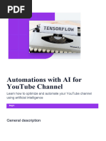 Automations With Ai For Youtube Channel